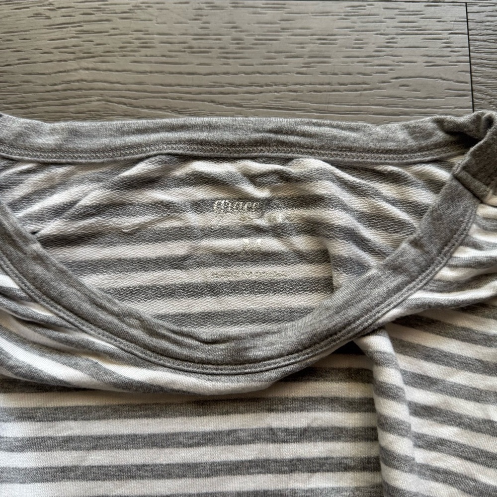 Grace & Lace Striped Long Sleeve Crewneck Shirt - Picture 2 of 6